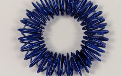 Chinesischer Massagering -blau-