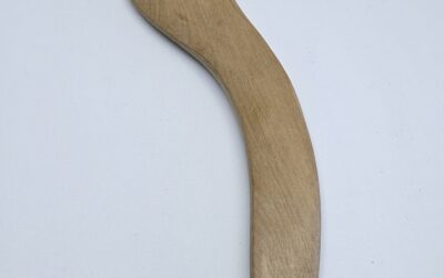 Gua Sha Schaber Holz -S-Form-