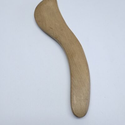 Gua Sha Schaber Holz -S-Form-